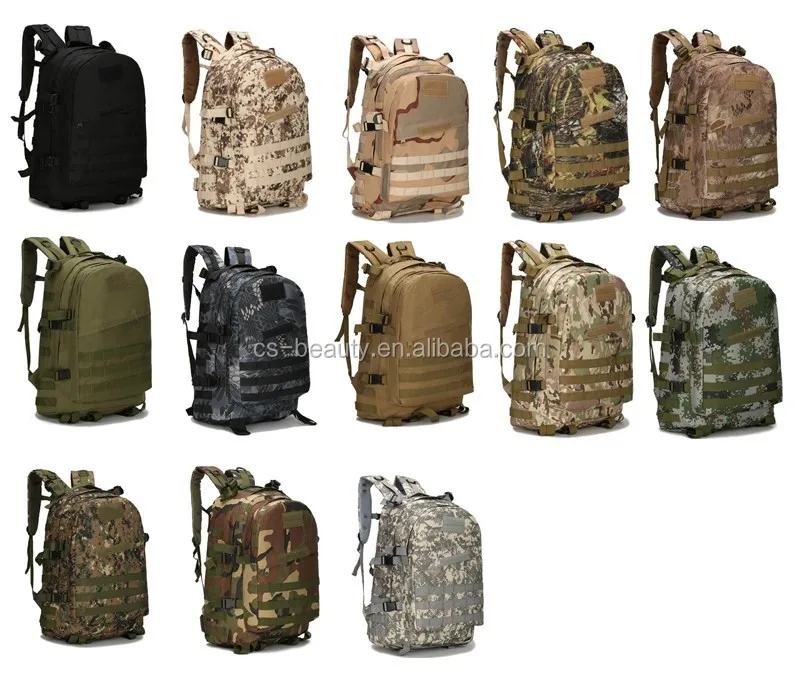 Kryptek Typhon Camouflage Canvas Backpacks Travel Bag Military Tactical