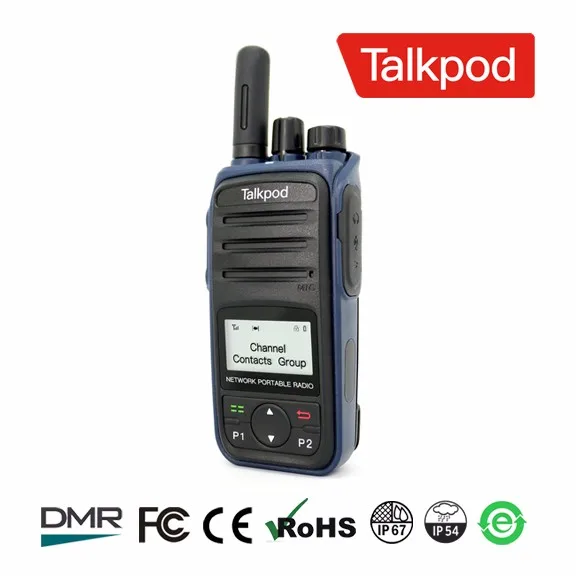 
SIM card GSM WCDMA licence free walkie talkie Talkpod N50 PTT Network Radio 