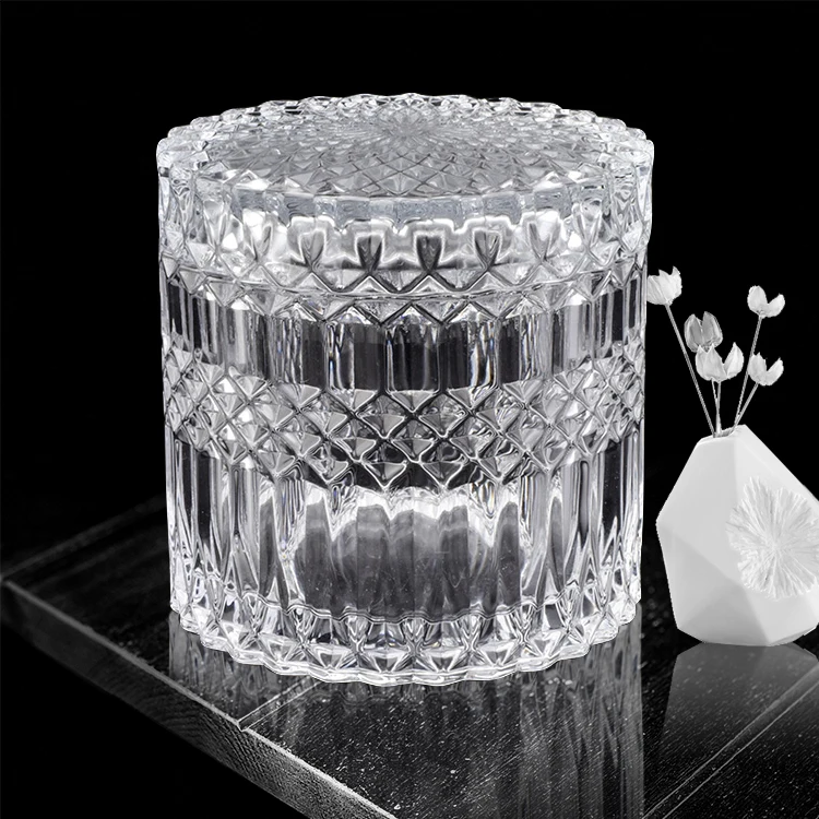 Antique embossed glass votive candle holder home decor wholesale