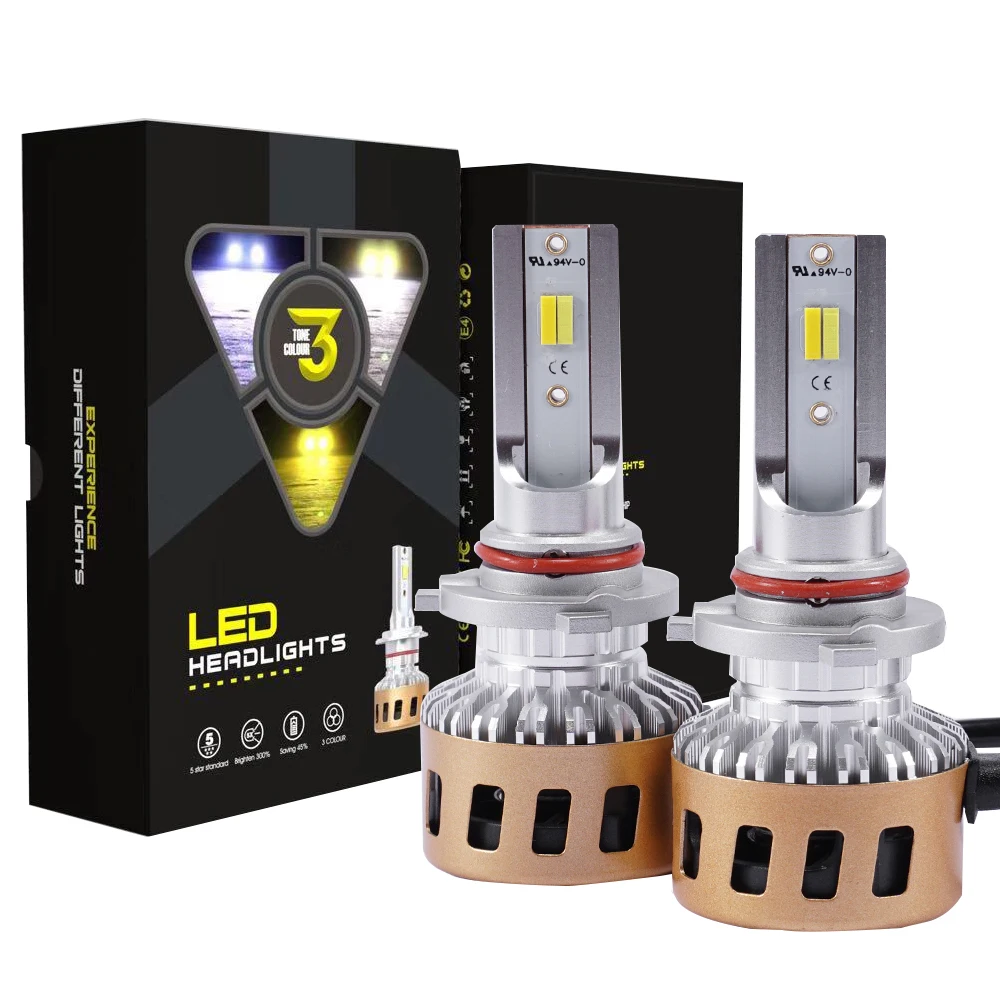 Headlight led car motorbike truck lamps 40w H1 H3 H7 H8/H11 9005 9006 H4 led XHP S5 for car light Hot Selling