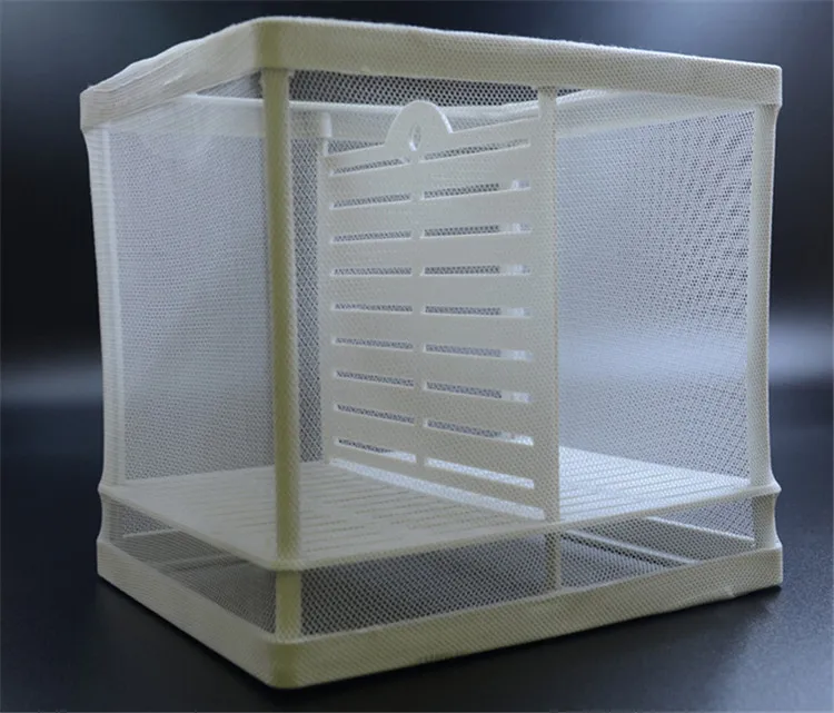 Aquarium Foldaway Fish Net Breeder Breeding Hatchery Isolation Net Box
