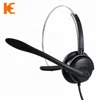 Head wearing Call center QD&RJ headset monaural headphones
