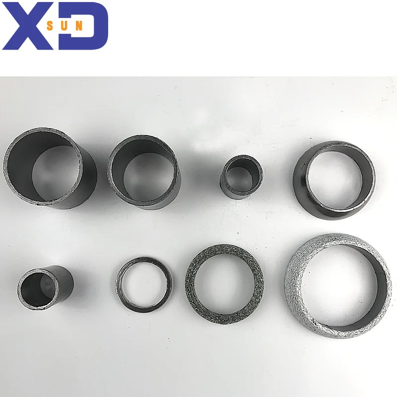 Finely Processed Graphite Gaskets 45*50*36 Exhaust Pipe Interface Pad