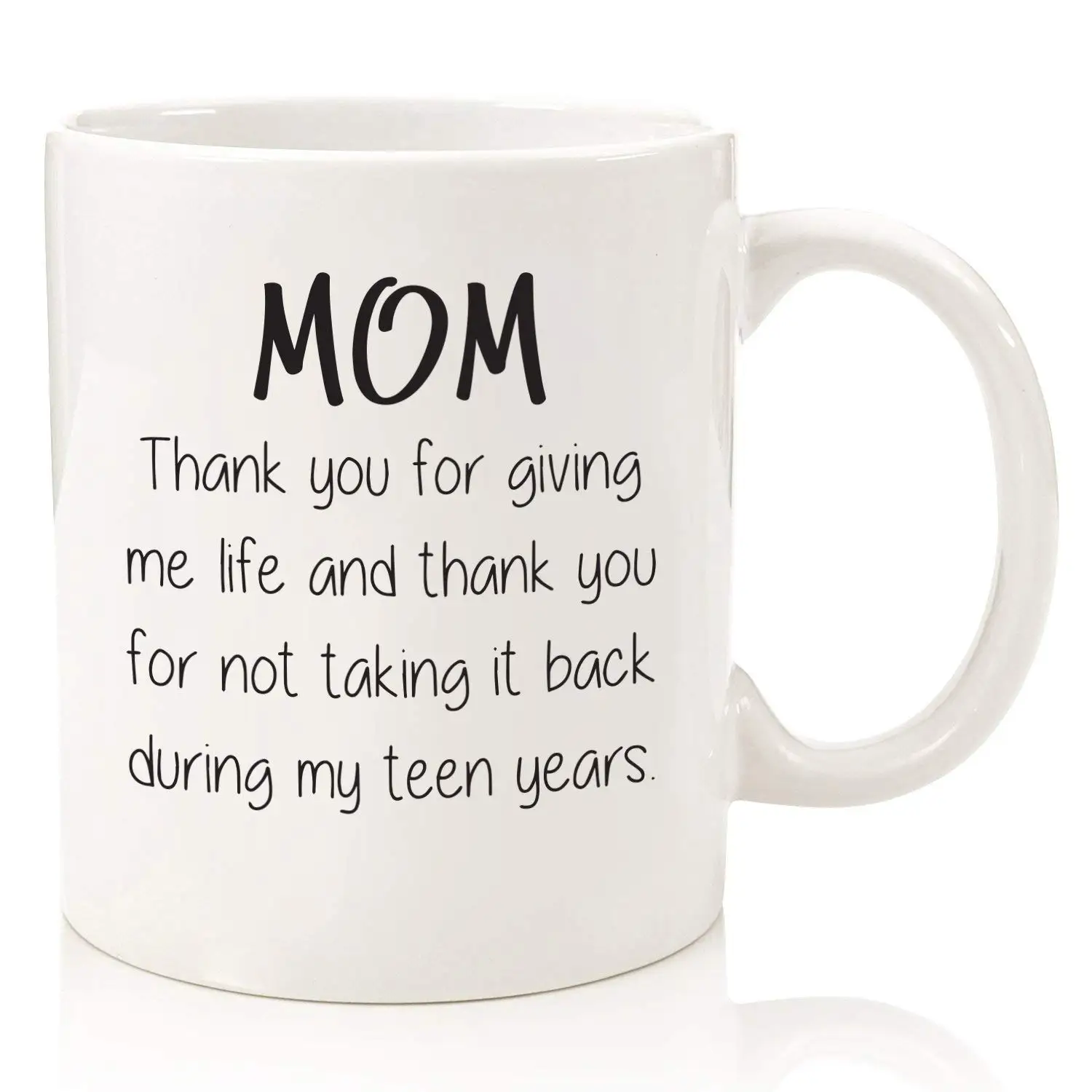 Mom Thank You For Giving Me Life Funny Coffee Mug Best Mom Thank You For Giving Me Life Funny Coffee Mug Best Birthday Gifts