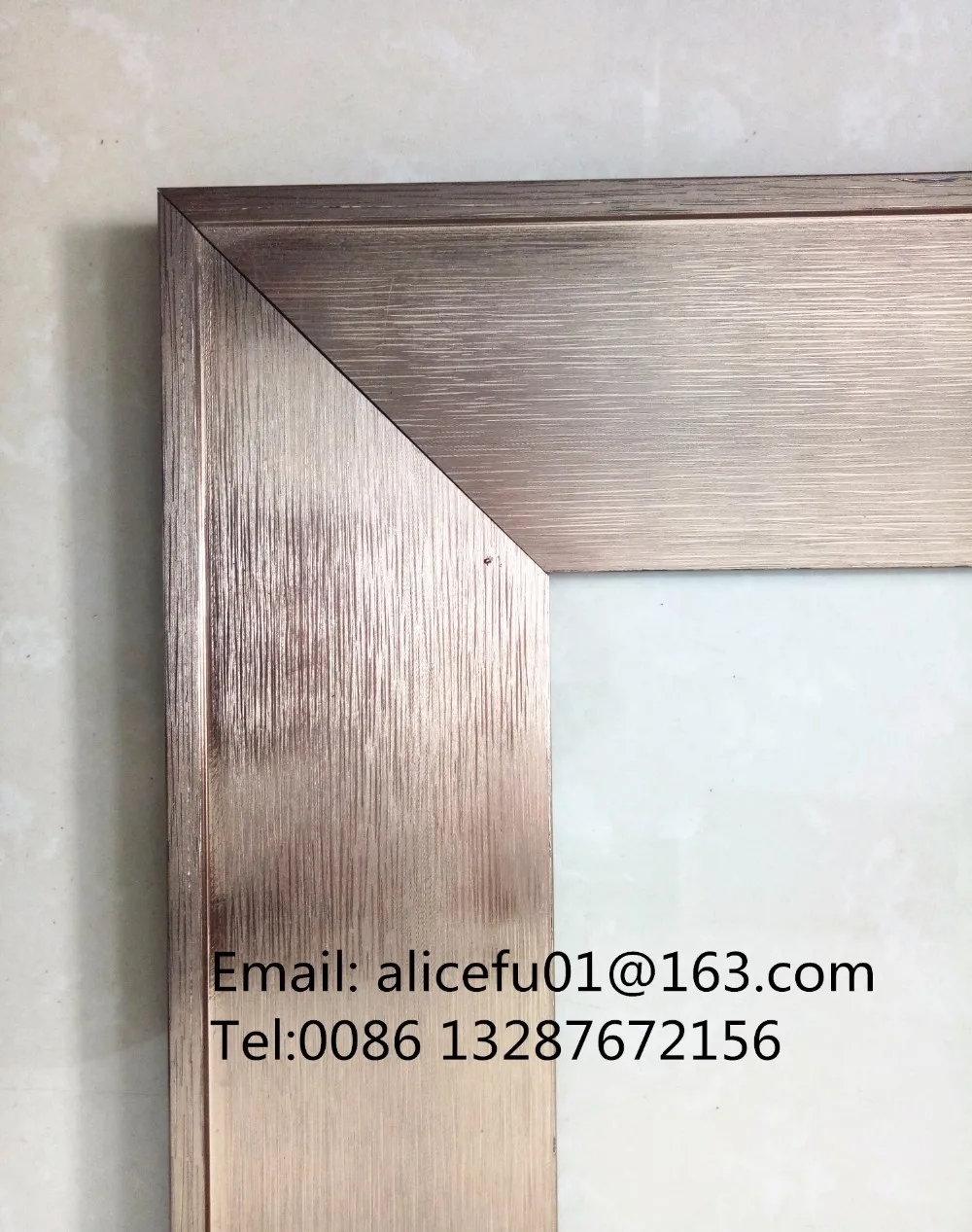 2017 High Quality Deocrative Plastic Photo Frame Moulding/ Mirror Frame