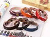 Hot sale best price plain leather bracelet wholesale