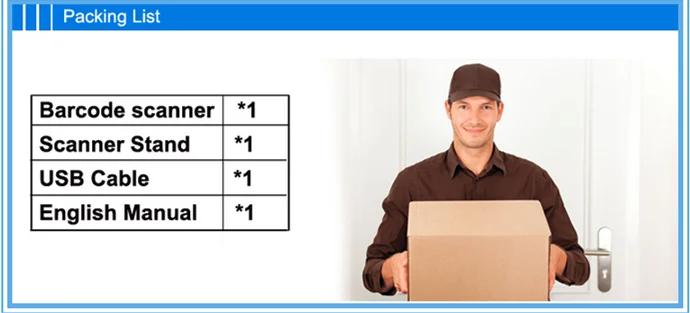 supermarket retail auto code reader 1d barcode scanner