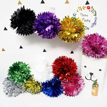 Sinno Tissue Foil Paper Pom Pom Flower Balls For Party Decor Wedding Decoration Hanging Decoration Buy Pompompompom Garlandpompom Balls Product On