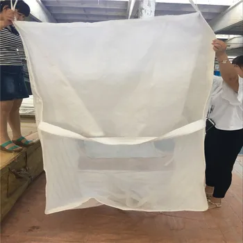 Firewood Bulk Bags Wood Pallet Containers Ton Jumbo Ventilated In Pp Mesh Bag