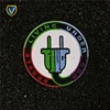 Plug logo golf blazer embroidered patches and badges