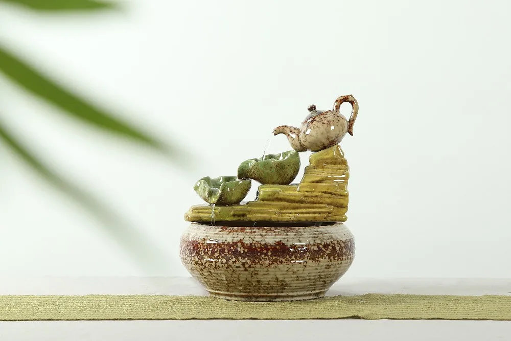 Ceramic Teapot Water Fountains Indoor Buy Water Fountain Indoor