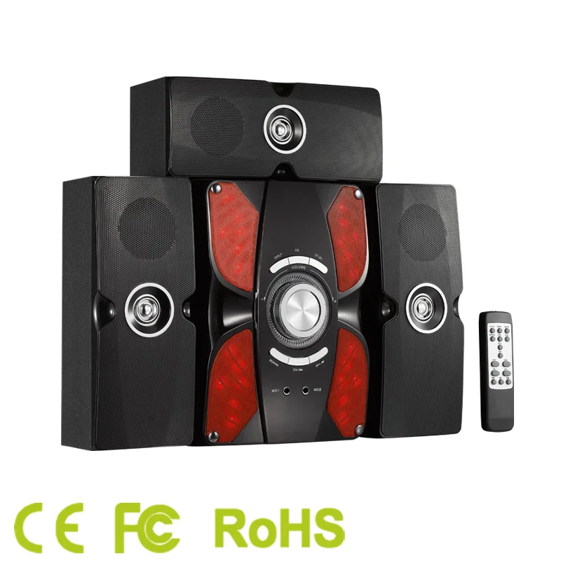 3.1ch Hifi 80watts Power Home Theater Bluetooth Speakers Subwoofer
