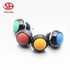 12mm Momentary Self Return Waterproof Push Button Switch Black/Red/Green/Yellow/Blue Colorful Push Button Switch
