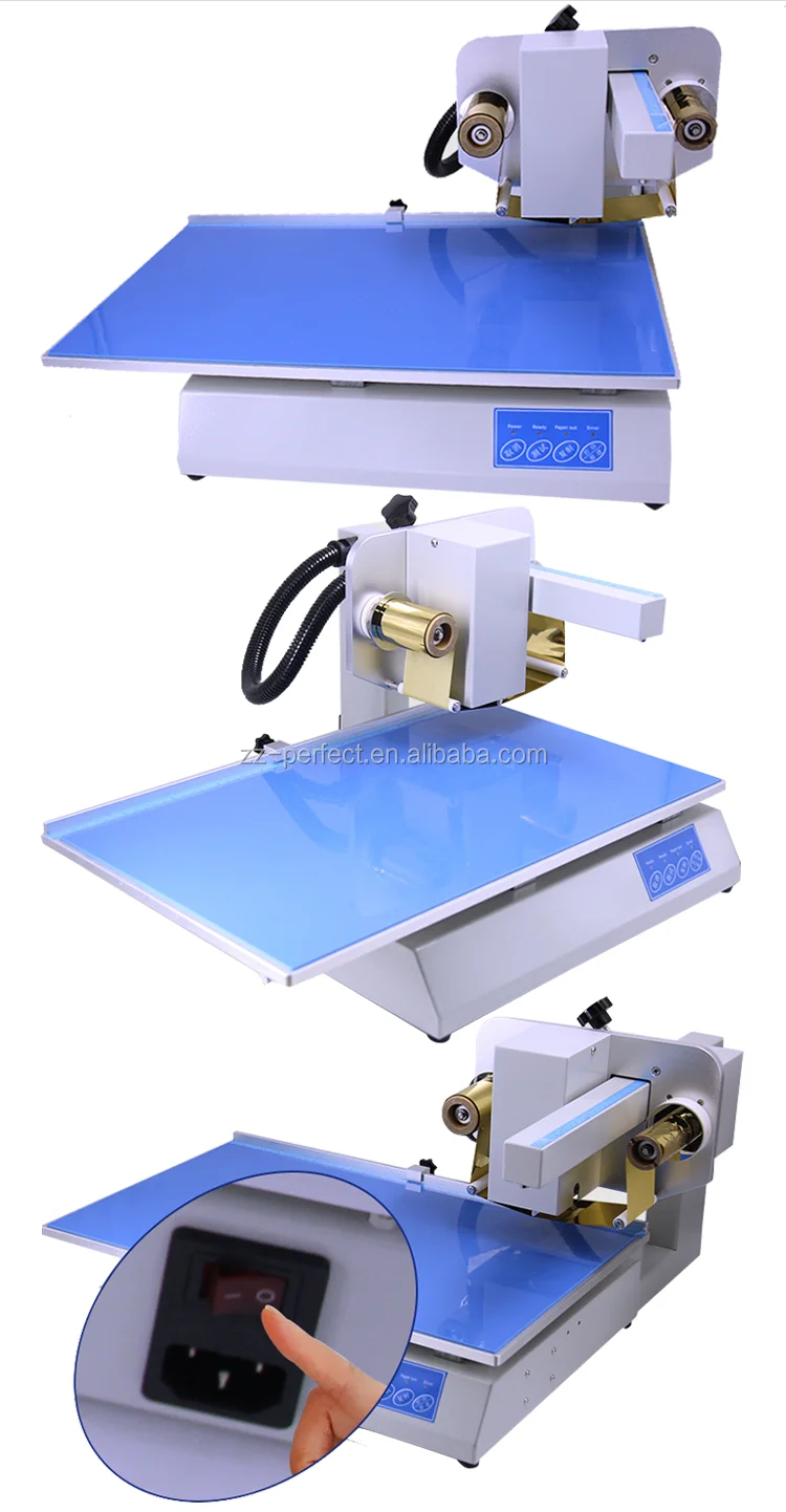 PF 3205 Gold Aluminum foil printer digital hot foil stamping machine for sale