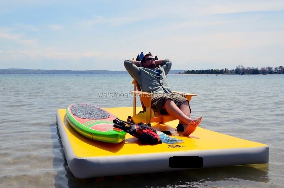 Outdoor Inflatable Water Mattress With Sup Shape,Inflatable Water Mattress For Surfing,Big Sup