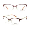 KK2023 European Italian Style High Quality Custom Branded Metal Optical Eyeglass Frames Made in China Manufacturers