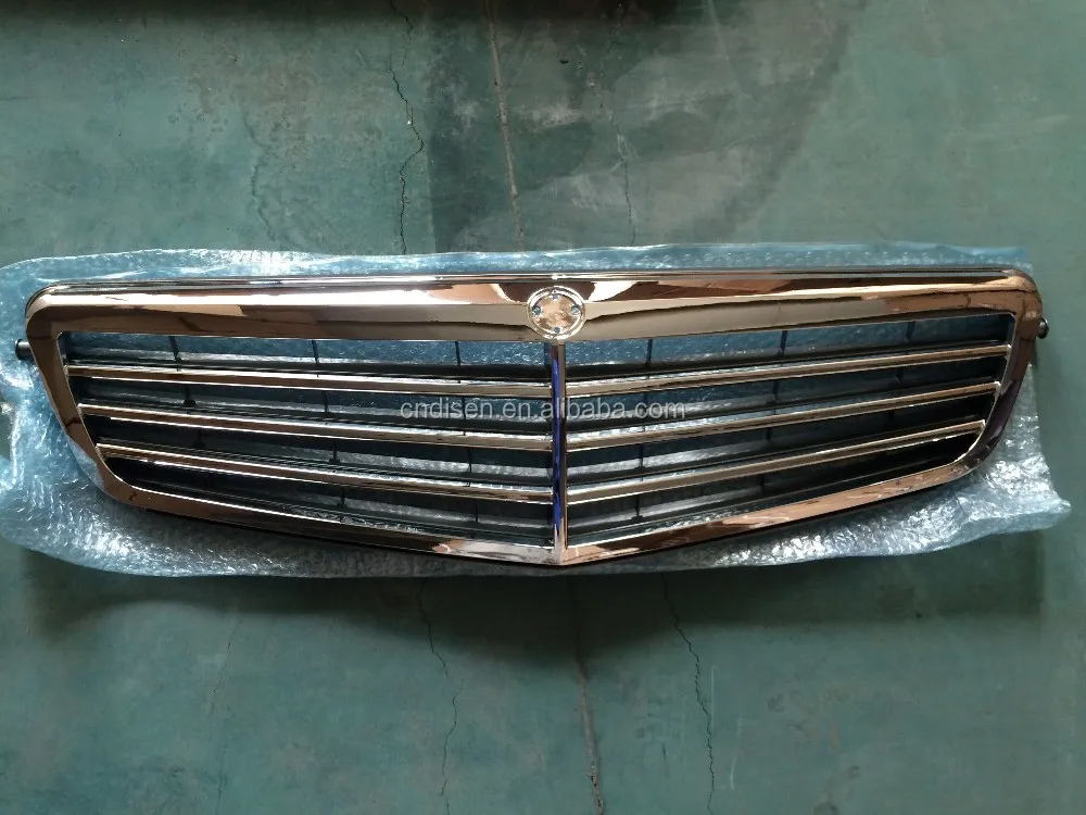 For Mercedes-benz W204 C Class C180 C200 C260 Front Grille Chrome Grill ...