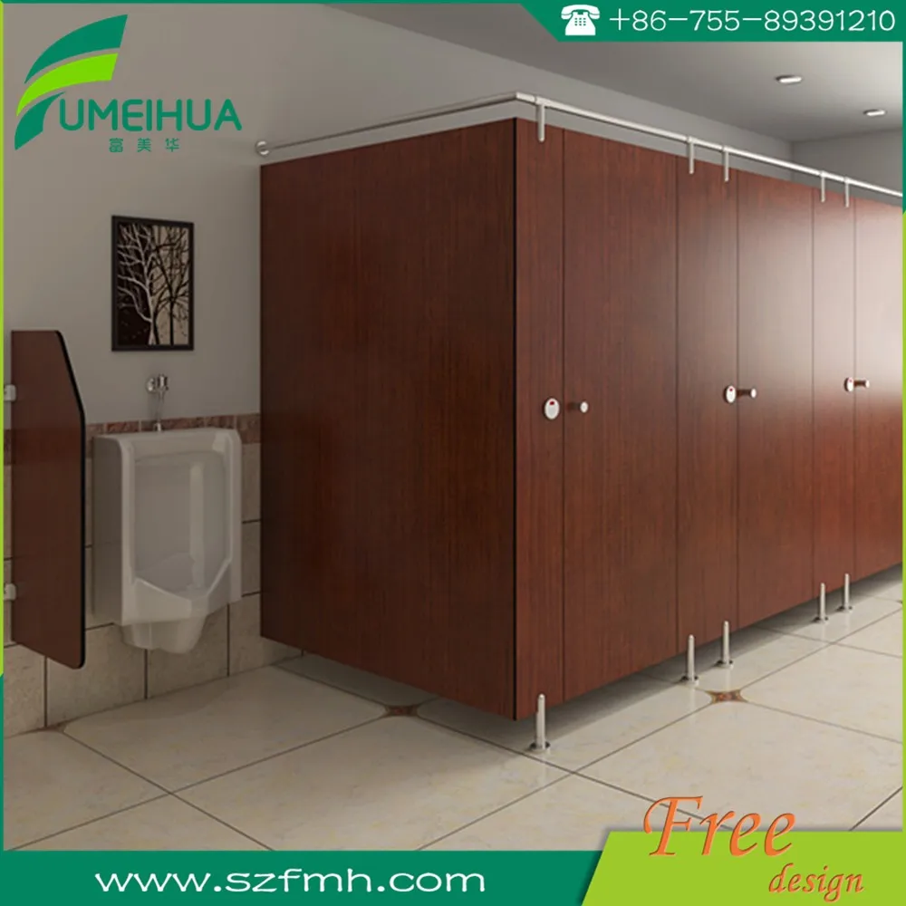 High Pressure Laminate Wood Grain Bathroom Partitions Buy Bathroom Partitions,Wood Grain