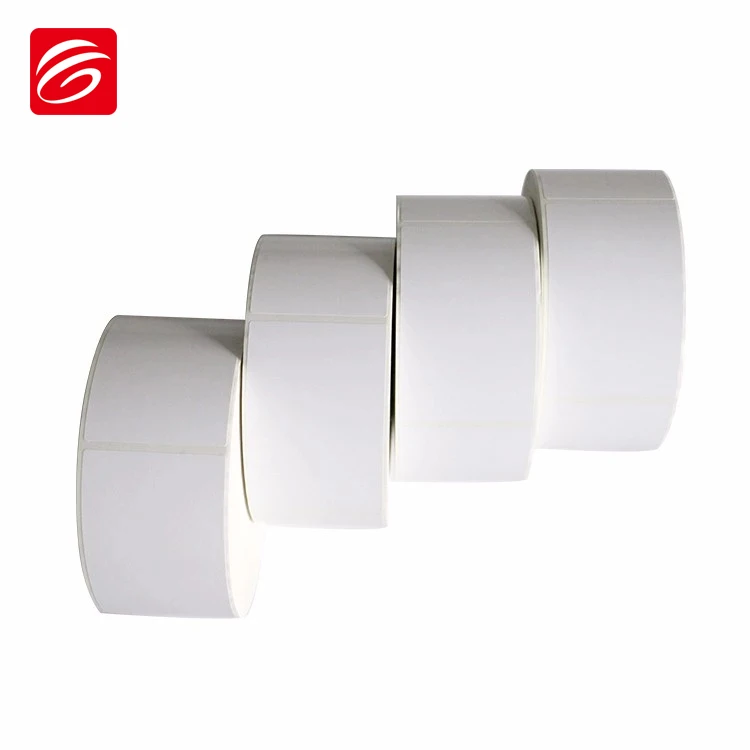 Wholesale Art Paper Strong Self Adhesive Blank Printable Barcode Number Label Sticker Roll - Buy ...