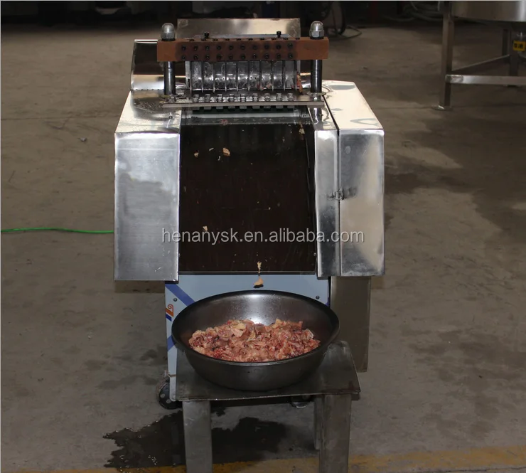 IS-DKQK-6000 Easy Operate Meat Dicing/Cutting Machine or Meat Dicer Frozen/ Fresh Lamb 15-60mm Adjustable