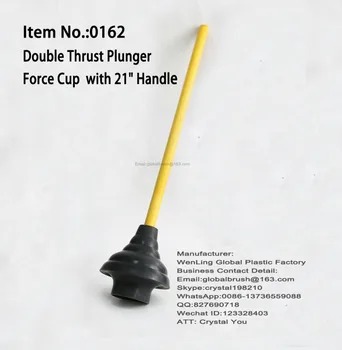 toilet plunger handle