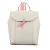 7461 Wholesale China trendy waterproof plain pu popular white girls fancy cute backpack