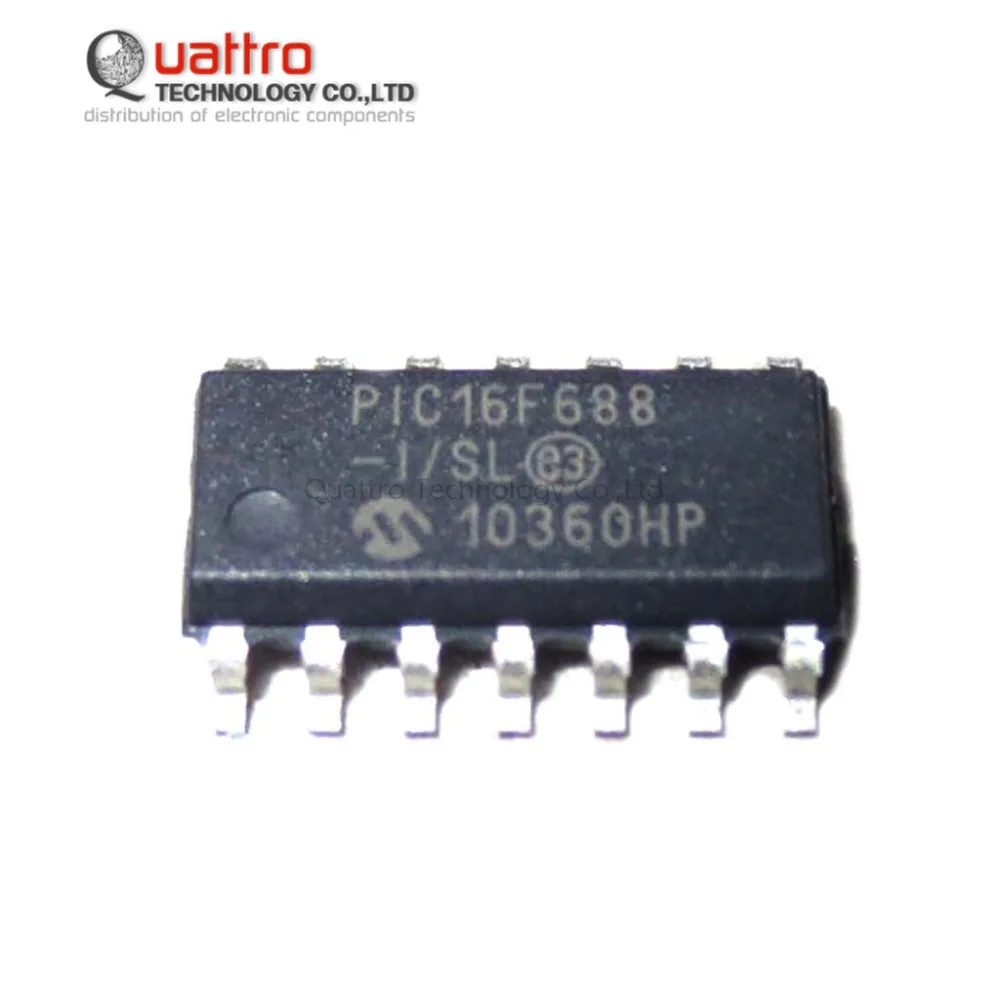 Ic Free Shipping >> Integrated Circuits Ics 10 X Pic16f688 16f688 8 Bit Ic Free Shipping >> Integrated Circuits Ics 10 X Pic16f688 16f688 8 Bit