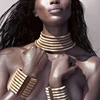 2018 newest design multi color scarf 6 layered chain string magnetic clasp collar choker statement necklace