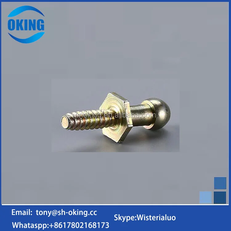 High Quality Threaded Ball Head Bolt And Fastener,Ball Bolt Buy Ball