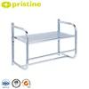 Wall Mount Decorative metal bathroom shampoo display bath rack