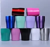 10oz stainless steel tumbler double wall insulation vacuum water beer mugs portable travel car cups with straw