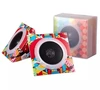 Custom logo Full Color Printing Mini Foldable Cardboard Paper Box Speaker