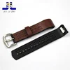 China wholesale rubber band belt leather watch band