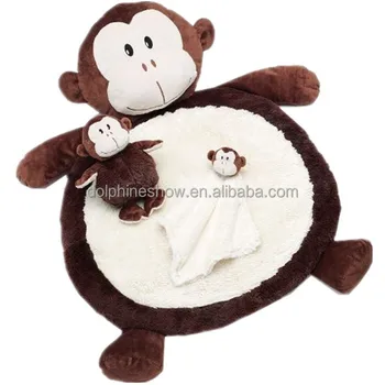 plush animal baby mats