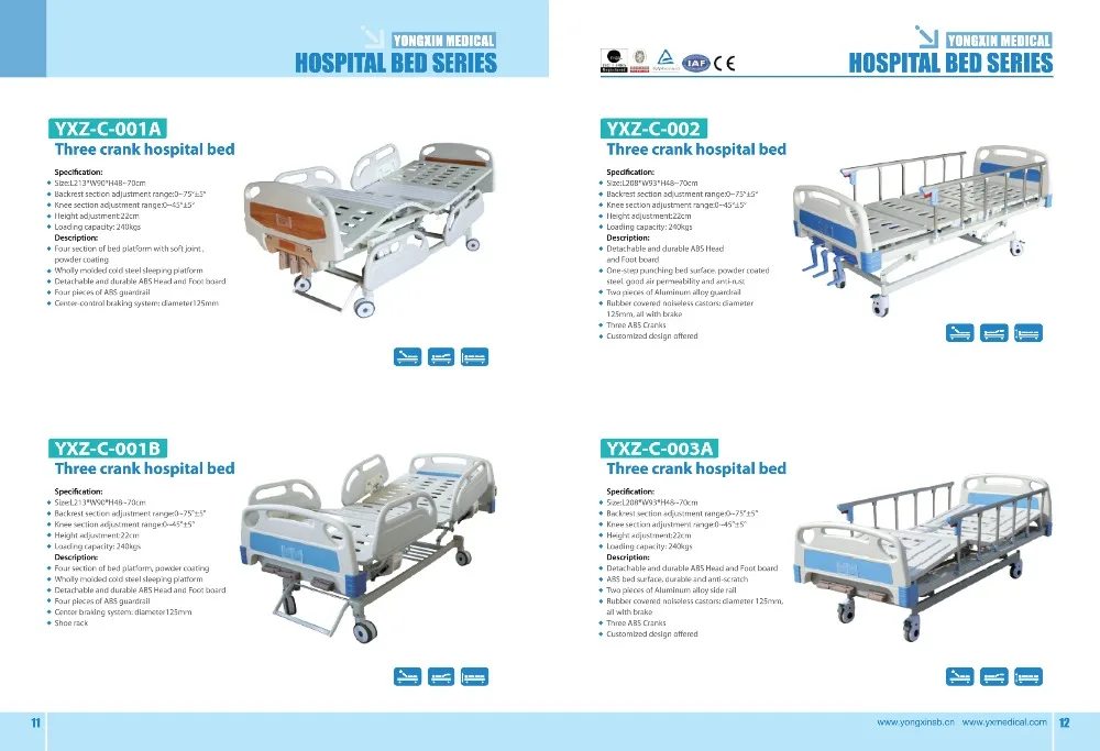 Hospital Bed Size In Meters