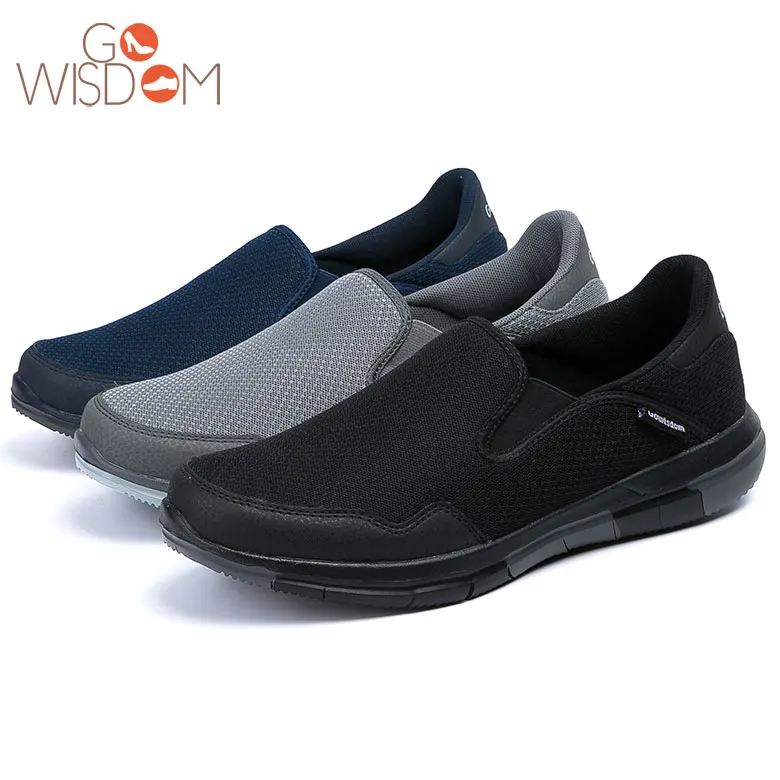 Factory Wholesale Comfortable Breathable Casual Slip On Oem Sneaker Men ...