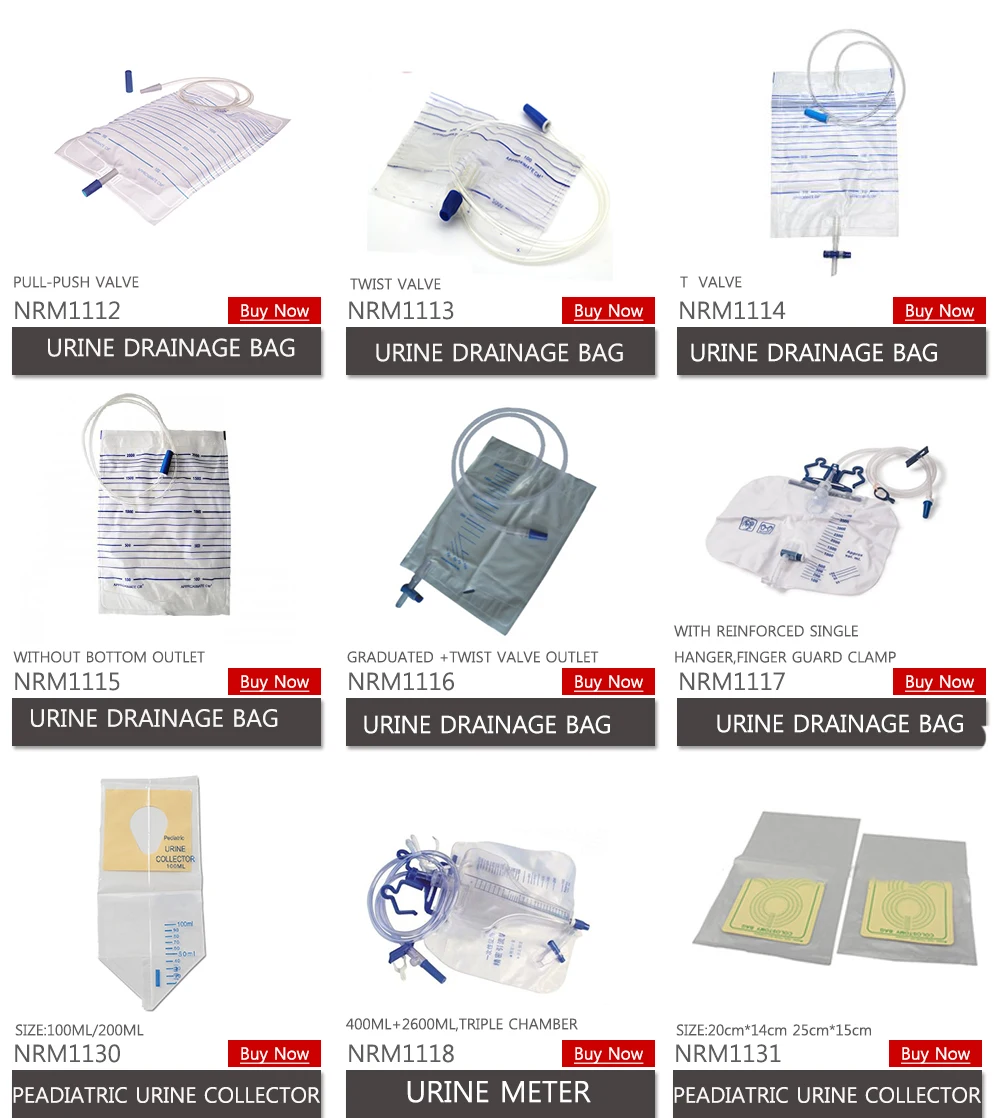 Disposable Pediatric Paediatric Urine Collector Collection Bag For Baby