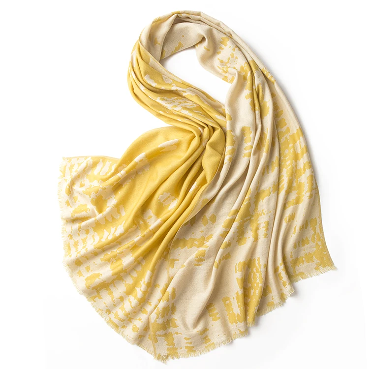 Jacquard Wool Scarf41+