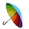 rainbow design Auto Open Stick Umbrellae