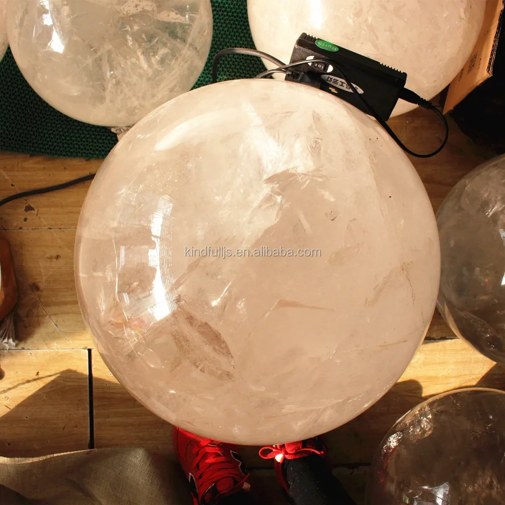 Wholesale Natural 50kgs White/clear Crystal Quartz Ball Sphere Large Gemstone Spheres Buy