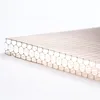 uv coated colorful glazing multi-wall hollow sheets polycarbonate sheet