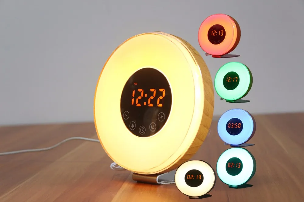 lighting that mimics natural light alarm clock