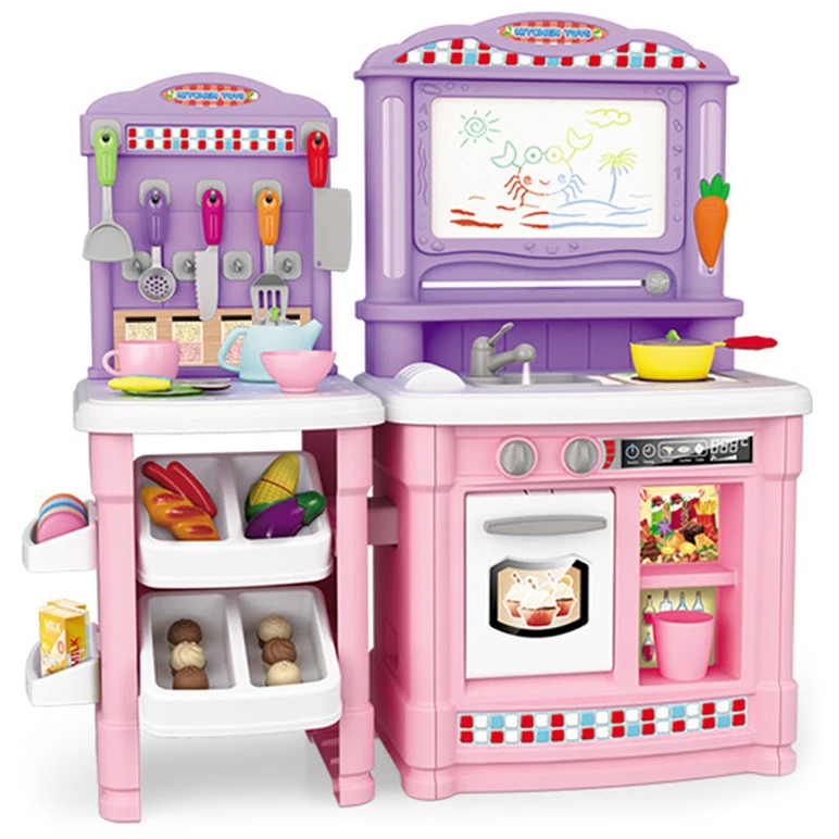 2018 New China Manufacturer Luxury Kids Play Toy Girl Kitchen Sets
