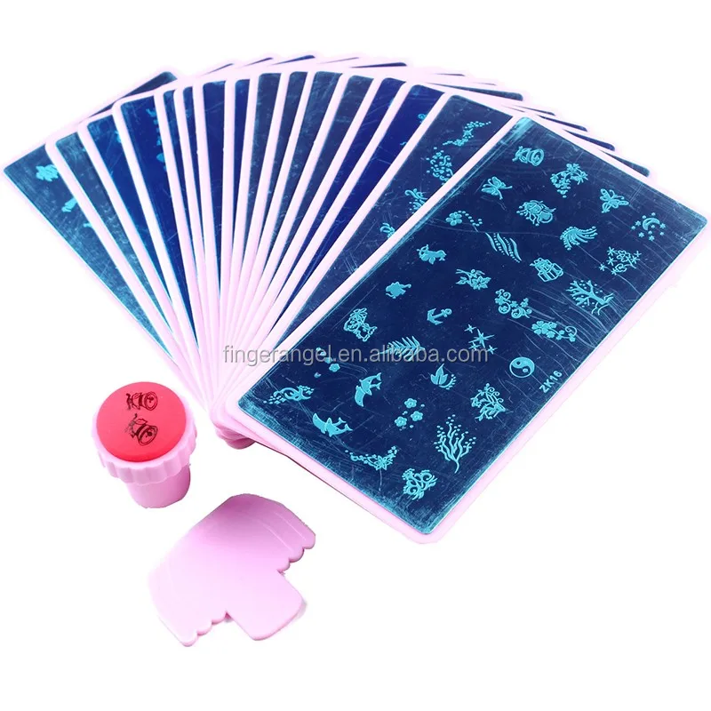 custom nail art stamping plates