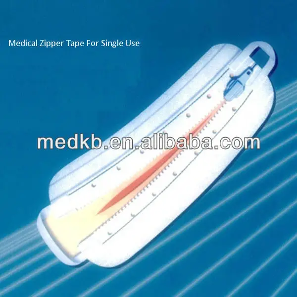 
Disposable Surgical Zipper Tape For Wound Closure 