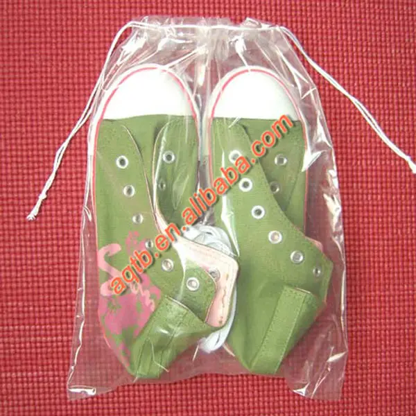 Household Use Plastic Drawstring Shoe Bag For Promotion Buy Plastic Drawstring Shoe Bag