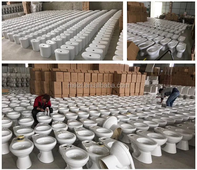 China bathroom twyford two piece ceramic toilet