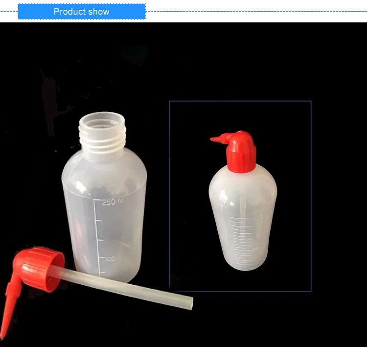 500ml Laboratory Chemical Use Plastic Squeeze Washing Bottles With