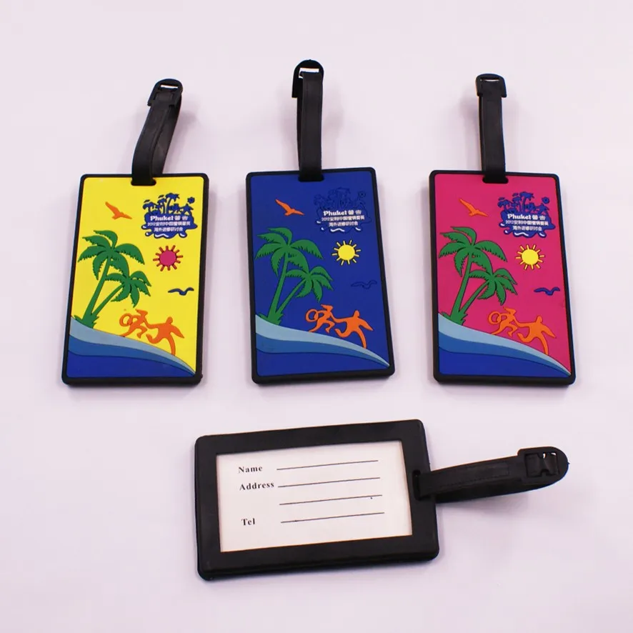 Soft Pvc Or Plastic Luggage Tags Buy Plastic Luggage Tags,Plastic