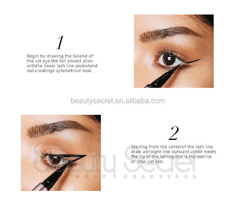 Organic Makeup Mechanical Star Eyeliner Stamp No Logo Quick Flick Buy